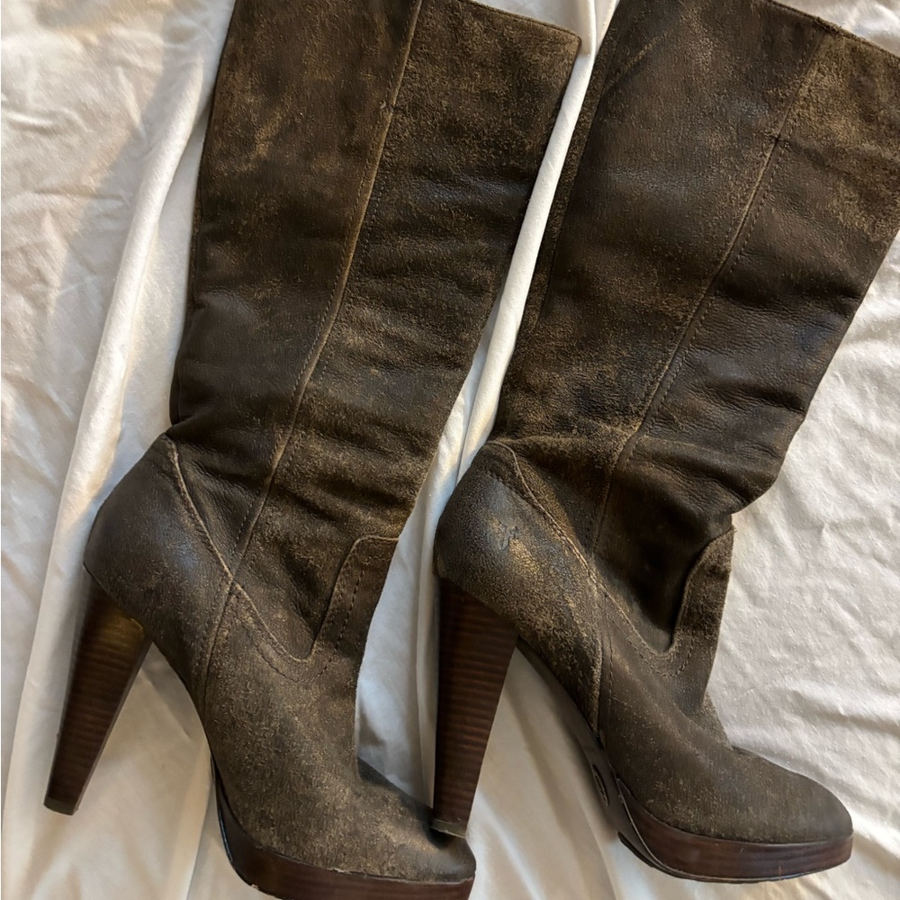 Frye Brown Leather Boots